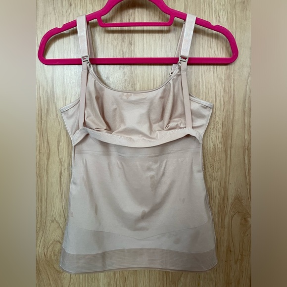 Ruby Ribbon Nursing Cami pale, multiple sizes - Picture 3 of 6